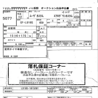 Daihatsu MOVE лот № 5077 оценка   с аукциона в Японии 4