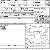 Mercedes-Benz A CLASS лот № 5041 оценка 3.5  с аукциона в Японии 2