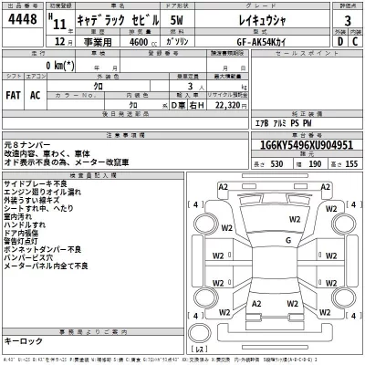 GM CADILLAC SEVILLE  с аукциона в Японии