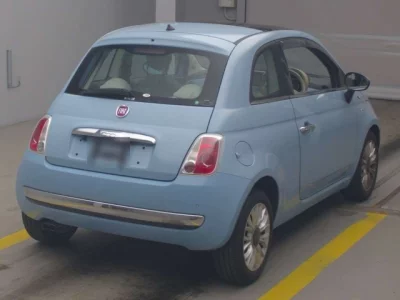 Fiat 500  с аукциона в Японии