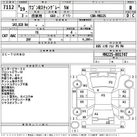 Suzuki WAGON R лот № 7112 оценка R  с аукциона в Японии 2