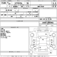 Subaru LUCRA лот № 7140 оценка 3.5  с аукциона в Японии 2
