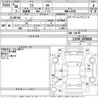 Daihatsu MIRA лот № 7151 оценка 3  с аукциона в Японии 2