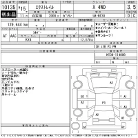 Nissan X-TRAIL лот № 10135 оценка 3.5  с аукциона в Японии 11
