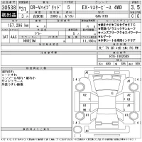 Honda CR-V лот № 30538 оценка 3.5  с аукциона в Японии 11