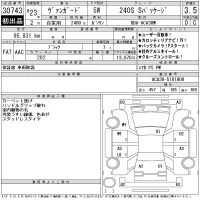 Toyota VANGUARD лот № 30743 оценка 3.5  с аукциона в Японии 11