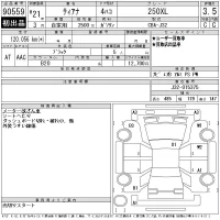 Nissan TEANA лот № 90559 оценка 3.5  с аукциона в Японии 11