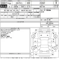 Nissan SKYLINE лот № 30887 оценка R  с аукциона в Японии 11