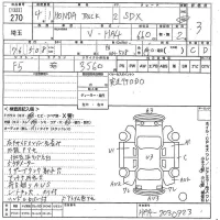 Honda ACTY TRUCK лот № 270 оценка 3  с аукциона в Японии 9