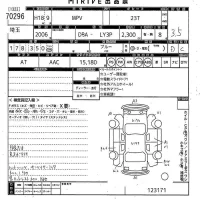 Mazda MPV лот № 70296 оценка 3.5  с аукциона в Японии 11
