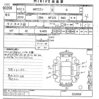 Suzuki MRWAGON лот № 90208 оценка 4  с аукциона в Японии 10