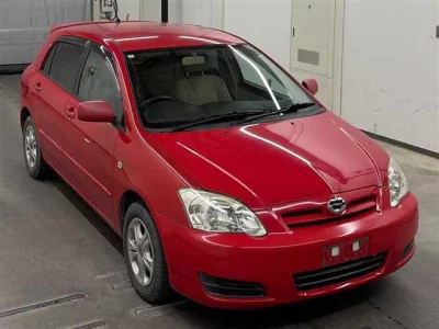 Toyota COROLLA RUNX  с аукциона в Японии