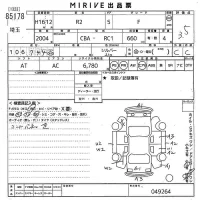 Subaru R2 лот № 85178 оценка 3.5  с аукциона в Японии 10