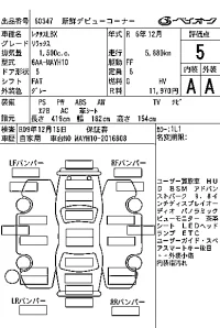 Lexus LBX лот № 60347 оценка 5  с аукциона в Японии 7