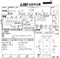 Nissan DAYZ лот № 8306 оценка 3.5  с аукциона в Японии 5