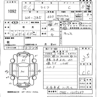 Honda LIFE лот № 1092 оценка 3.5  с аукциона в Японии 5
