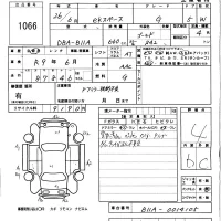 Mitsubishi EK SPACE лот № 1066 оценка 4  с аукциона в Японии 5