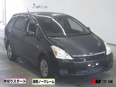 Toyota WISH  с аукциона в Японии