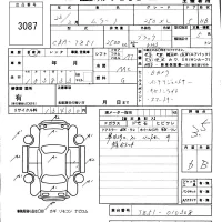 Nissan MURANO лот № 3087 оценка 3.5  с аукциона в Японии 5