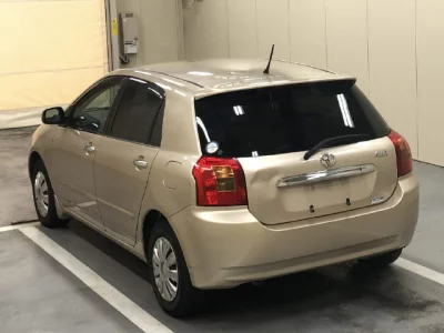 Toyota ALLEX  с аукциона в Японии