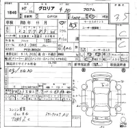 Nissan GLORIA лот № 1846 оценка 3.5  с аукциона в Японии 4