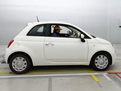 Fiat 500  с аукциона в Японии