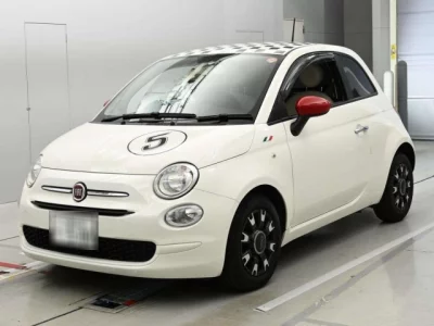 Fiat 500  с аукциона в Японии