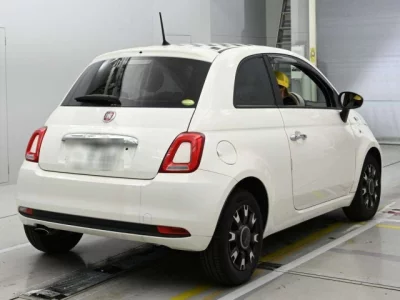 Fiat 500  с аукциона в Японии