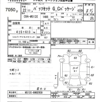 Toyota PASSO SETTE лот № 7050 оценка 3.5  с аукциона в Японии 7