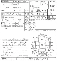 Subaru SAMBAR лот № 2070 оценка 3  с аукциона в Японии 8