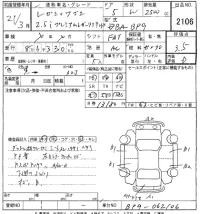 Subaru LEGACY OUTBACK лот № 2106 оценка 3.5  с аукциона в Японии 8