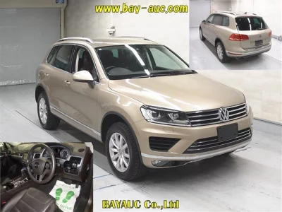 Volkswagen Touareg  с аукциона в Японии