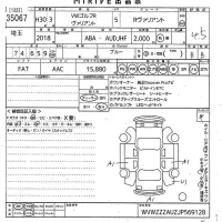 Volkswagen GOLF VARIANT лот № 35067 оценка 4.5  с аукциона в Японии 10