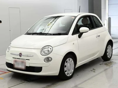 Fiat 500  с аукциона в Японии
