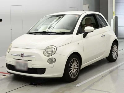 Fiat 500  с аукциона в Японии
