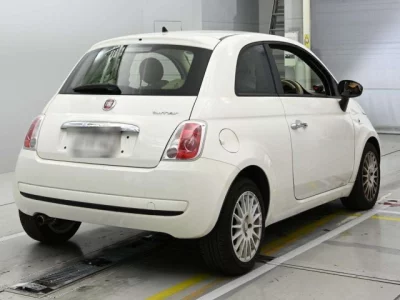 Fiat 500  с аукциона в Японии