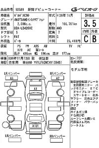 Volvo XC90 лот № 60589 оценка 3.5  с аукциона в Японии 7