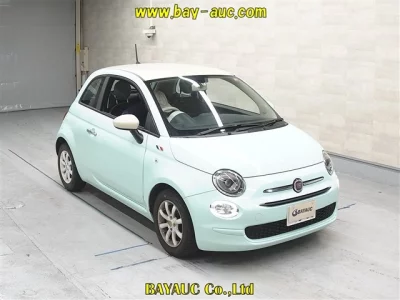 Fiat 500  с аукциона в Японии