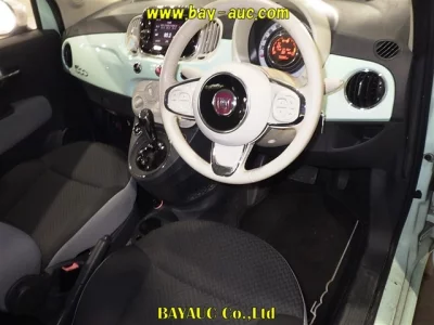 Fiat 500  с аукциона в Японии