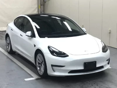 Tesla MODEL3  с аукциона в Японии