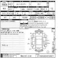Renault KANGOO лот № 70439 оценка 4  с аукциона в Японии 10