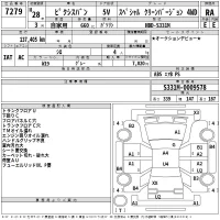 Toyota PIXIS VAN лот № 7279 оценка RA  с аукциона в Японии 2