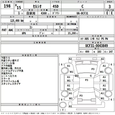 Toyota CELSIOR  с аукциона в Японии