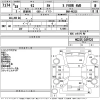 Nissan MOCO лот № 7174 оценка R  с аукциона в Японии 2