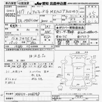 Toyota ALPHARD лот № 352 оценка 3.5  с аукциона в Японии 9