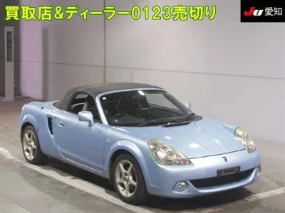 Toyota MR-S  с аукциона в Японии