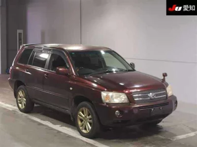 Toyota KLUGER  с аукциона в Японии