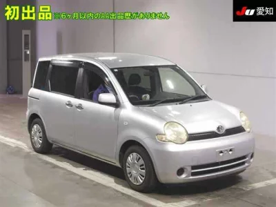 Toyota SIENTA  с аукциона в Японии