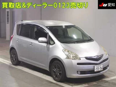 Toyota RACTIS  с аукциона в Японии