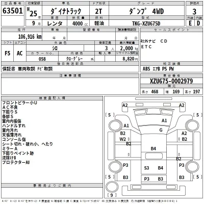 Toyota DYNA  с аукциона в Японии